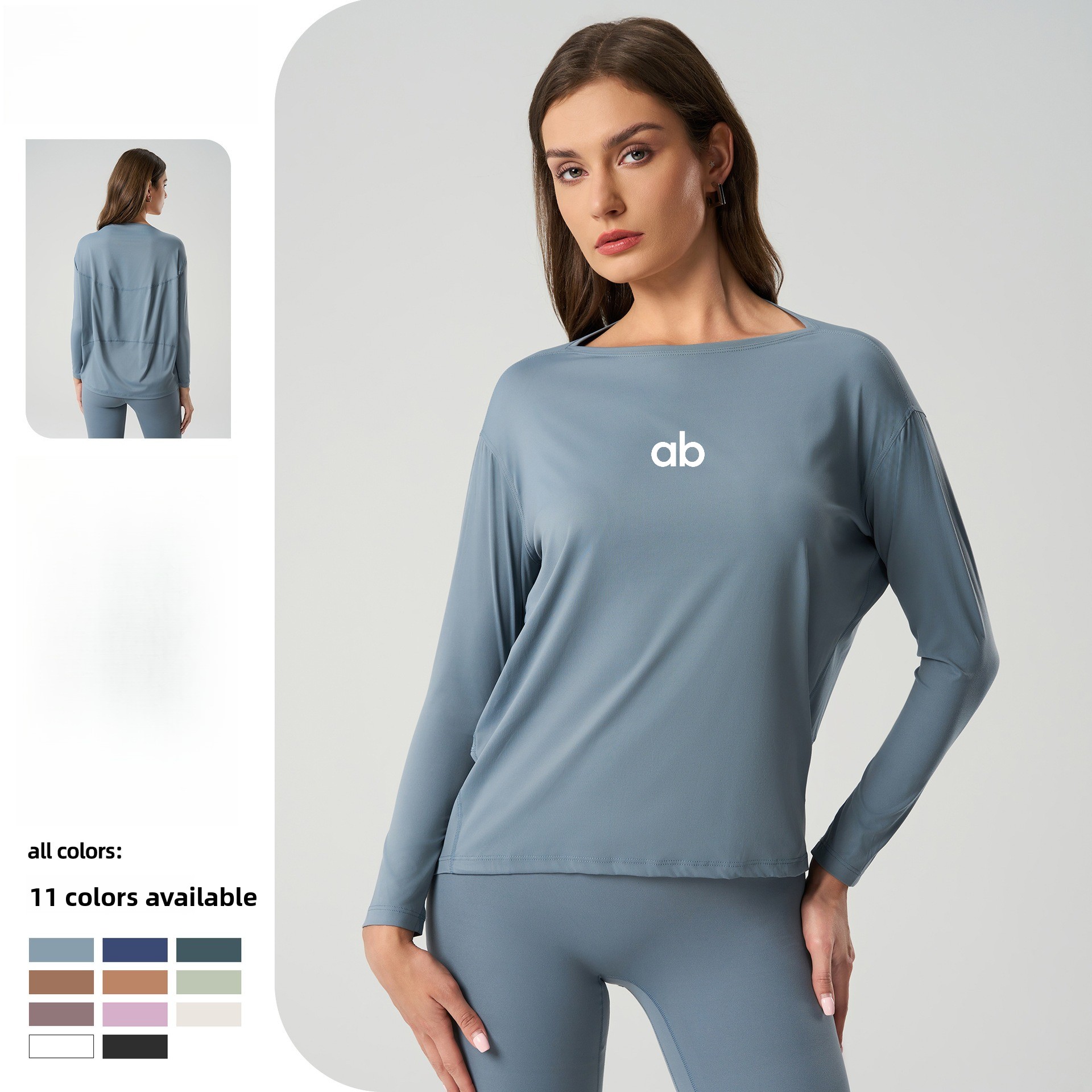Yoga Of Fitness - Neues, atmungsaktives, vielseitiges Fitness-Sport-T-Shirt für Damen