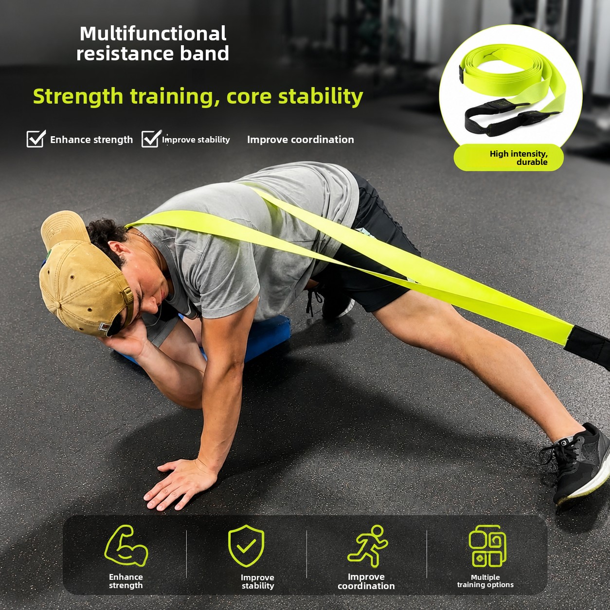 Widerstandsband Anatomisches T – Yoga Fitness Resistance Band Bewertung und Preis